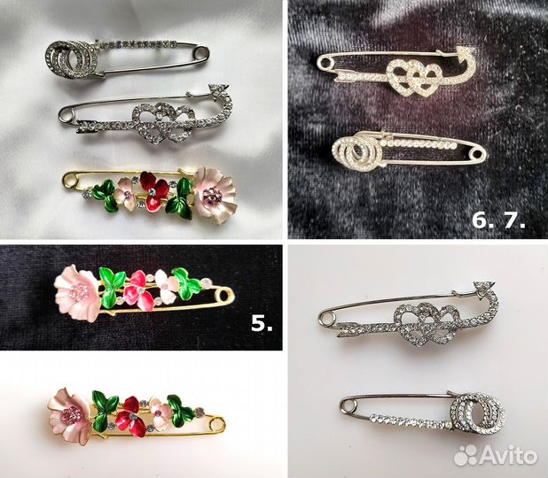 Брошь. Новые