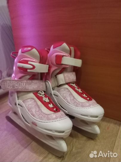 Коньки детские раздвижные 30-33