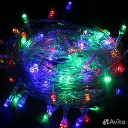Гирлянда светодиодная 10 м