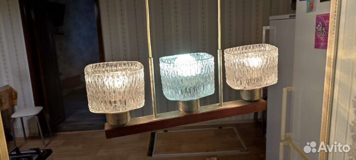 Люстра ретро винтаж СССР