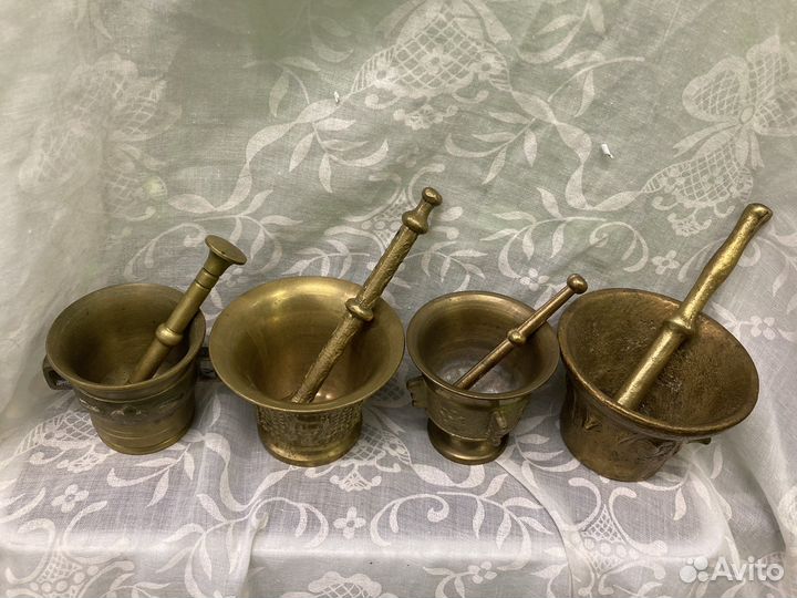 Ступка с пестиком, винтаж