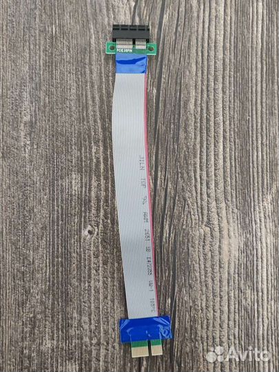 Кабель-адаптер PCI-E x1 (M) на PCI-E x1 (F)