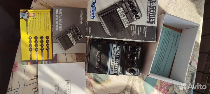 Гитарная педаль эффектов digitech metal Distortion