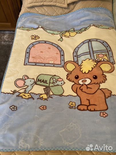 Плед детский теплый