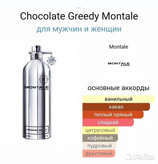 Духи монталь