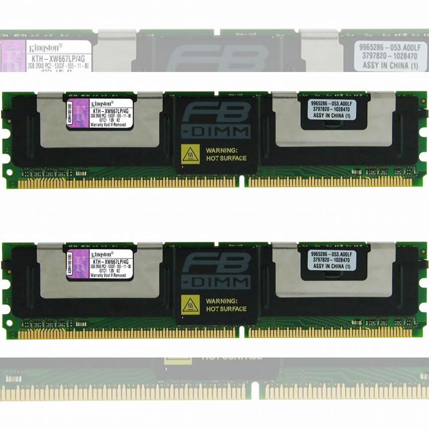 [KTH-XW667LP/4G] Оперативная Память Kingston 4gb Kth-Xw667lp/4g