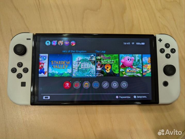 Игровая консоль Nintendo Switch oled + аксессуары