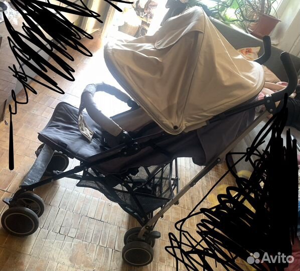 Коляска трость