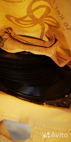Виниловые пластинки СССР