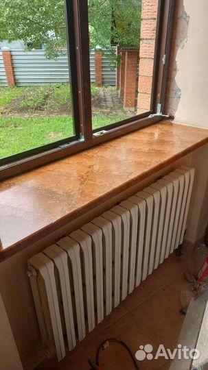 Подоконник пластиковый