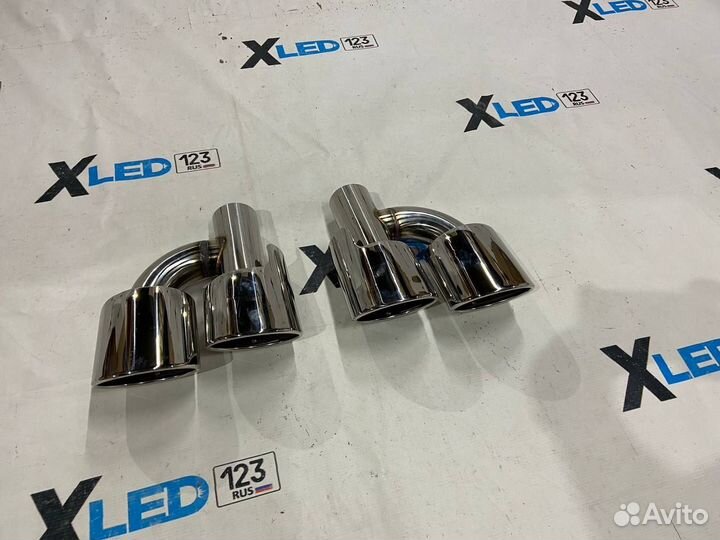 Комплект насадок Mercedes W204 C63 AMG