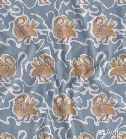 Ткань Сатин Батист Лен Хлопок Шифон Муслин Флис