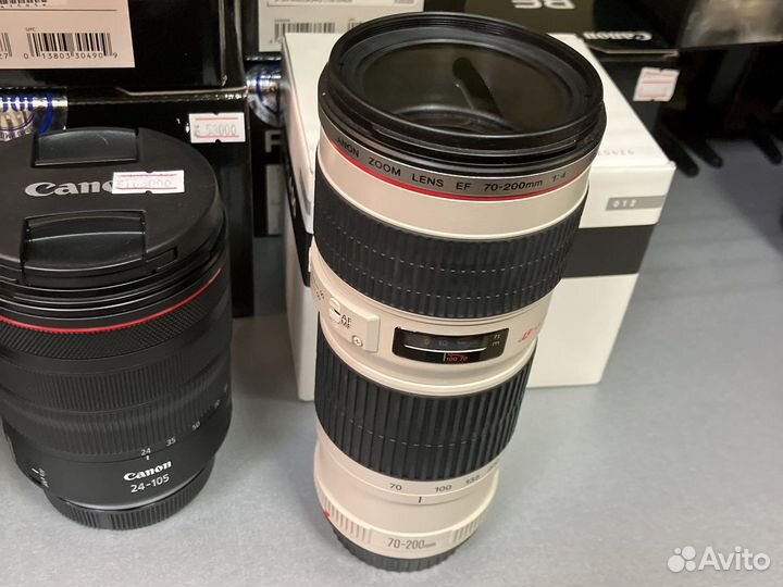 Canon EF 70 200mm f/4L USM новый 0 кадров