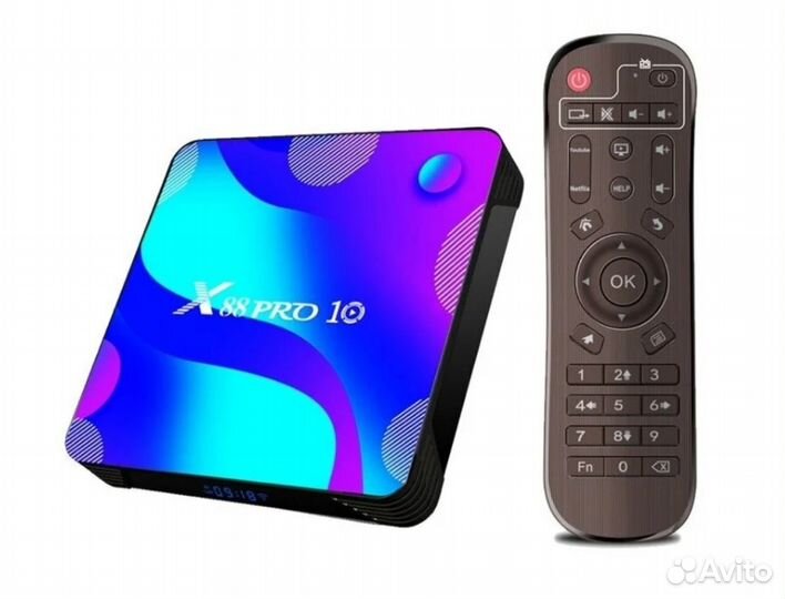 Smart tv приставка X88 Pro 10,4/32 Гб+клава