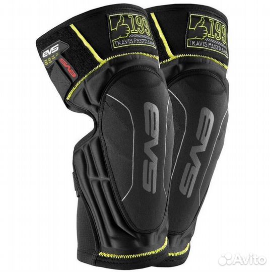 Защита колена и голени EVS TR199 Black/Hi-Viz Yell