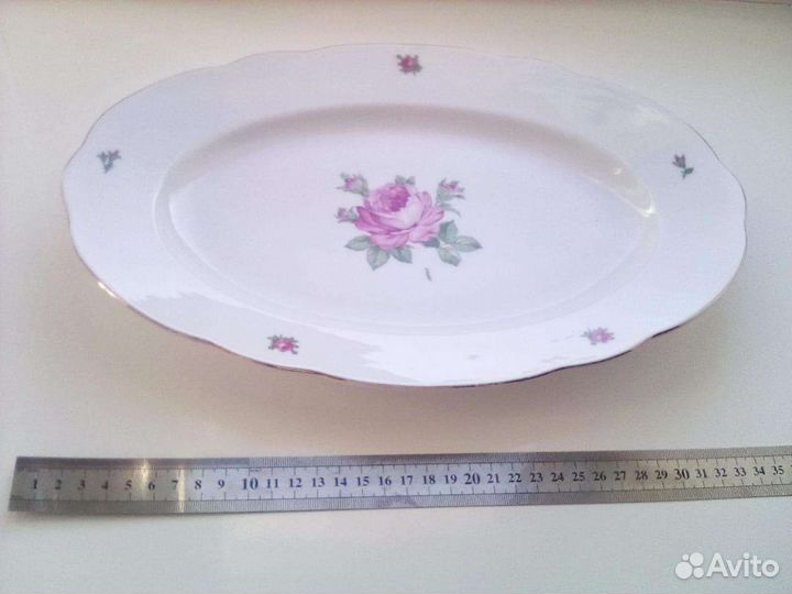 Блюдо фарфор из гдр