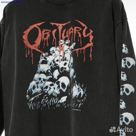 Лонгслив Saint Michael в черном: элегантность каждый день