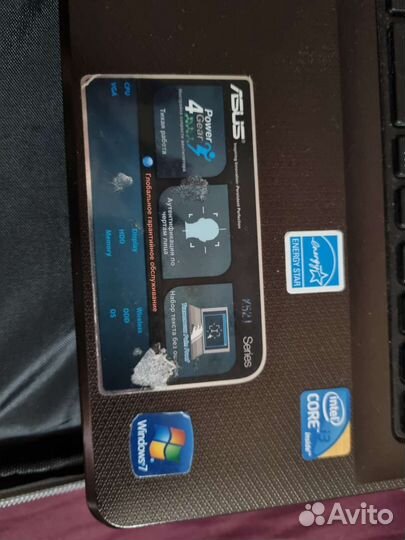 Ноутбук Asus k52j