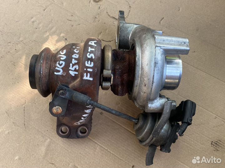Турбина Ford Fiesta 1.5tdci Пежо 1.6HDI Ситроен