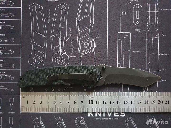 Складной нож Dispatch DP-8104/05-BK