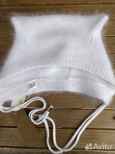 Шапка чепчик с ушками