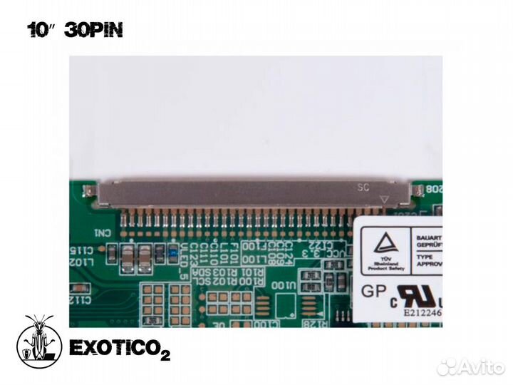 Asus Eee PC 1001PX Матрица