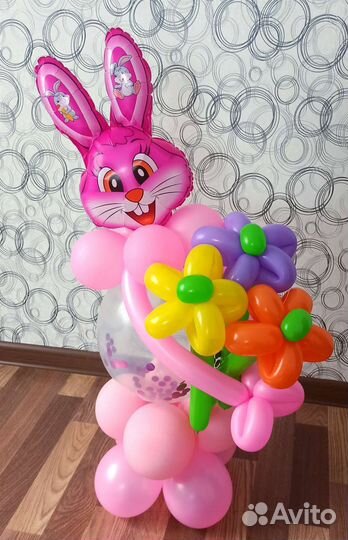 Композиция из воздушных шаров