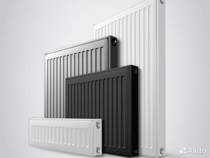 Радиатор отопления панельный compact серый