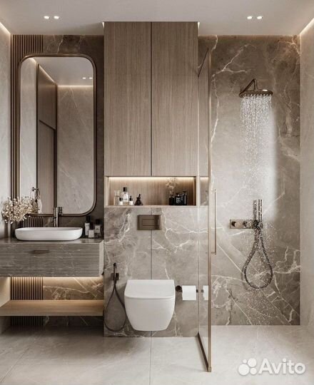 Мебель в ванную. Шкаф в ванную