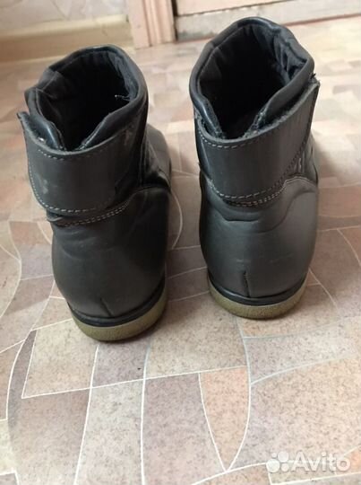 Ботинки натуральная кожа р 36