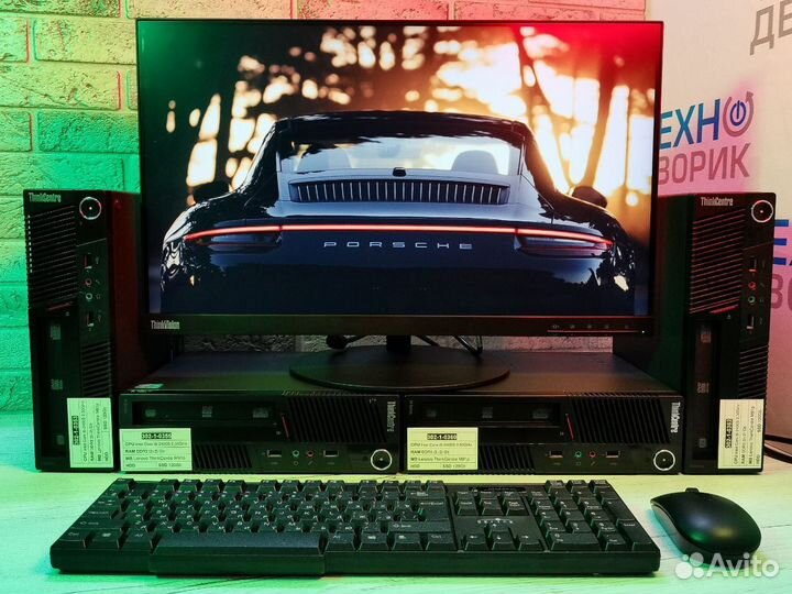 Компьютер i5 2400S ram 4gb ssd 120gb