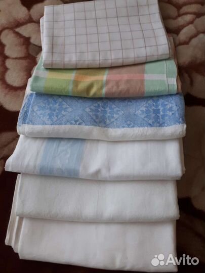 Скатерти и полотенца лён натуральный