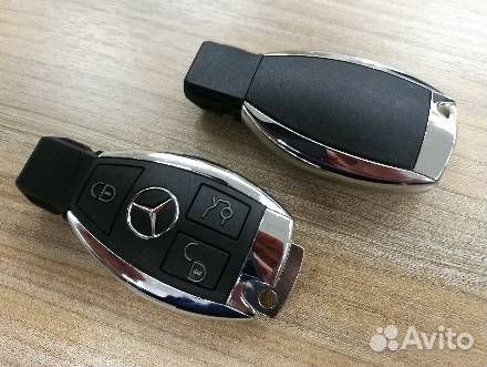 Mercedes BE KEY keyless с токенами (ключ рыбка) CG