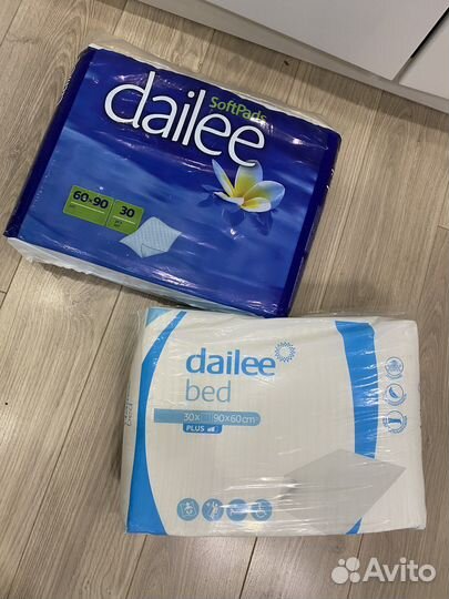 Пеленки одноразовые 60х90 30 штук