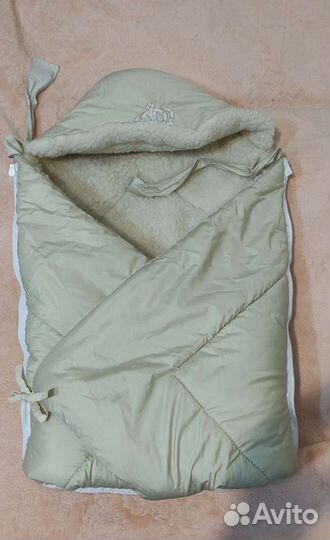 Конверт одеяло на выписку зима