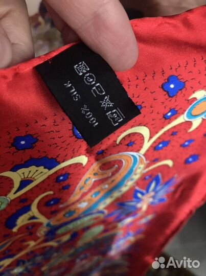 Шелковый платок, шарф, палантин