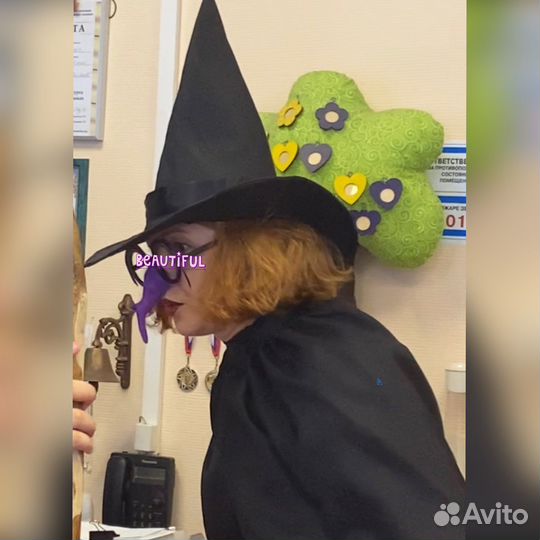 Костюм новогодний ведьмы/колдуньи/феи