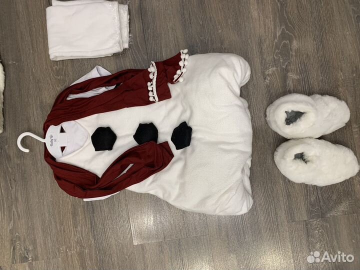 Костюм снеговика 98-104.3-4 года