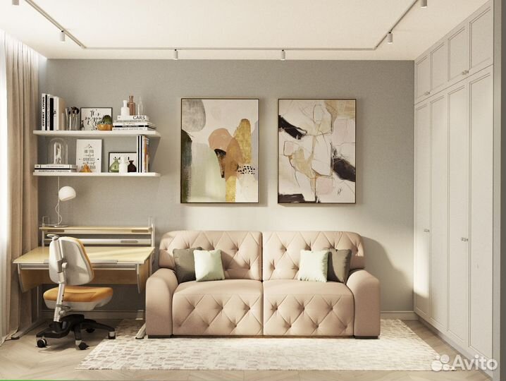 Ремонт квартир под ключ + дизайн