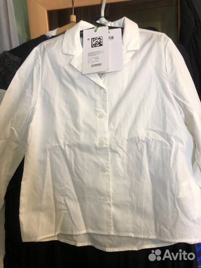 Рубашка sela 134 размер на девочку
