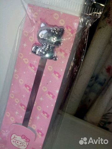 Ложка, вилка Кити в ассортименте нержавеющая сталь