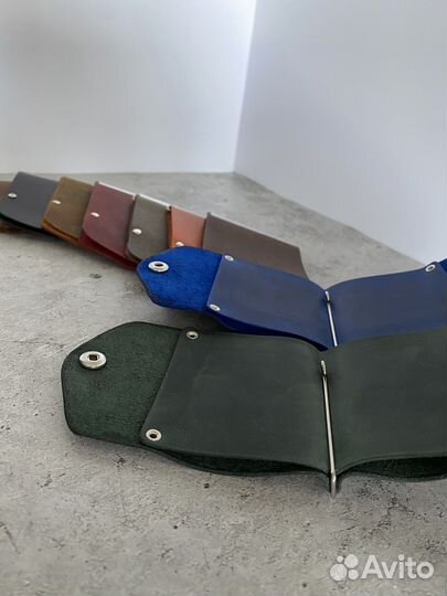 Зажим для денег с застежкой