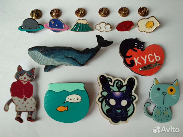 Пины Значки Брелок Подарок