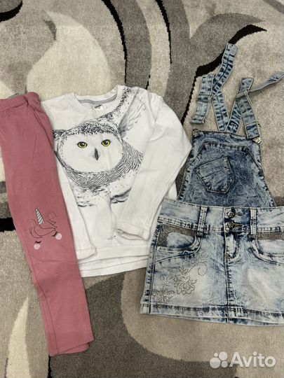 Детские вещи пакетом для девочек 122