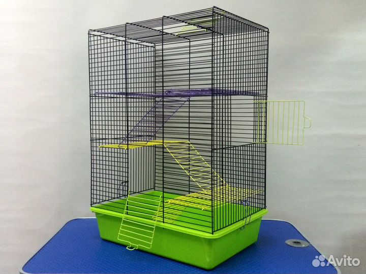 Новая клетка для крысы и дегу. 4 этажа 40х30х58