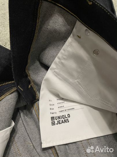 Джинсы uniqlo selvedge 36х34