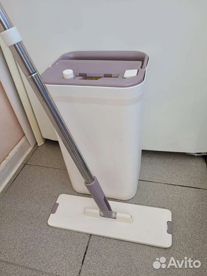 Швабра с ведром для отжима