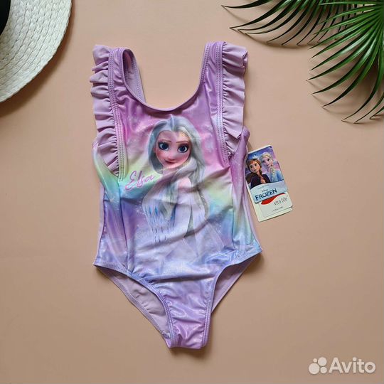 Новый купальник Эльза слитный С&А для девочки