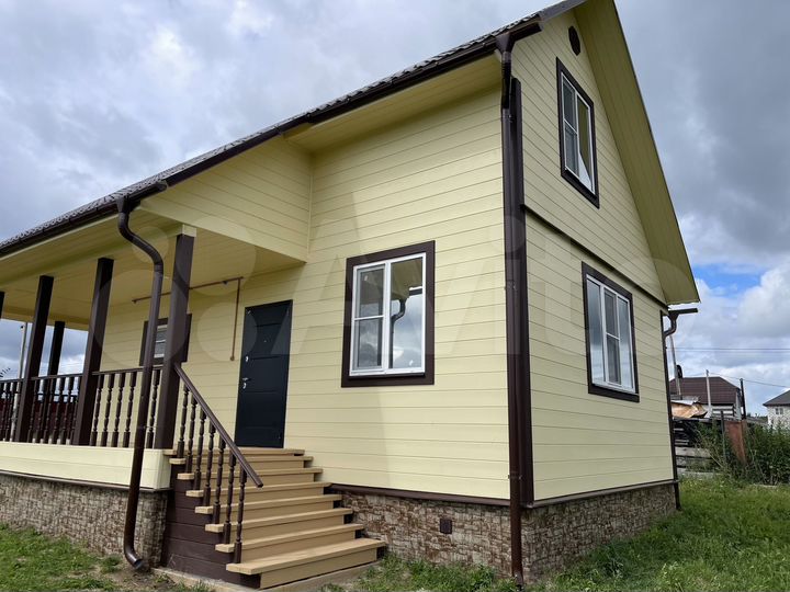 Дом 90 м² на участке 7,5 сот.