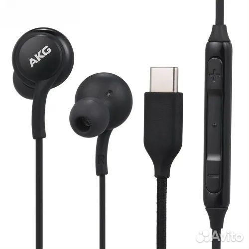 Проводные наушники samsung akg с Type-c